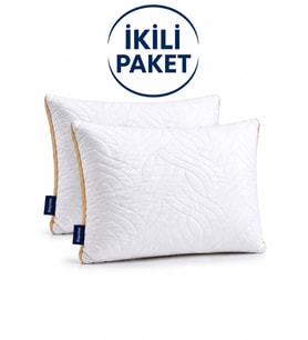 2 Li Premium Klimalı Yastık 50x70 cm 750 gr Airfile
