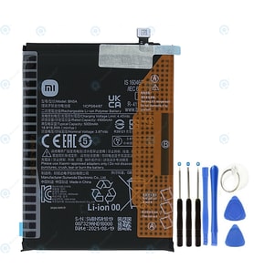 Xiaomi Redmi Note 10 5G Pil Batarya BN5A ve Tamir Set