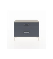 Arges Şifonyer 2 Çekmeceli 88x30x64 Aytaşı-Antrasit
