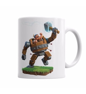 Clash of Clans Maquina de Batalha Kupa Bardak Porselen