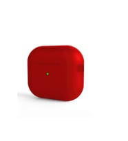 Apple Airpods Pro 2 Uyumlu Zore Standart Silikon Kılıf (Kırmızı)