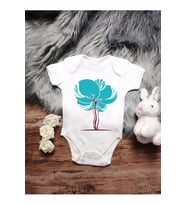 Özel Renkli Ağaç Bebek Body & Zıbın
