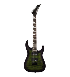 Jackson 2918809587 Js Dinky Arch Top Js32Q Dka Ht Elektro Gitar (transparent Green Burst)  Sabit Köprü Yeşil Burst Renk Ve Kemerli Dinky Gövde