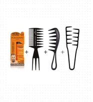 Fontenay Saç Şekillendirici Toz Wax Ultra Strong Turuncu 20gr+Şekil Tarak X2+Mucizevi Tarak 4'Lü Set
