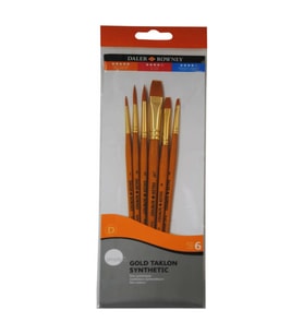 Gold Taklon Synthetic 7'li Fırça Seti