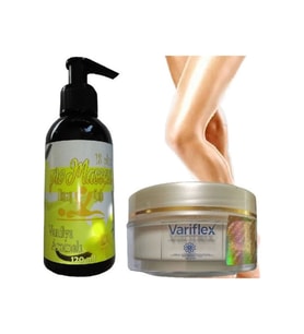 Süper Promasseur Plus Vanilya Aromalı Masaj Yağı-Variflex Krem ile