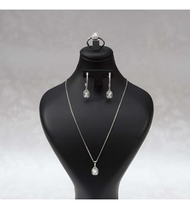 605 Zirkon Gümüş Set