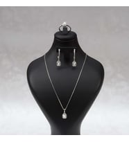 605 Zirkon Gümüş Set