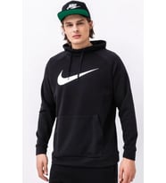 Nike Dri-Fit Pullover Training Hoodie Erkek Siyah Spor Sweatshrit