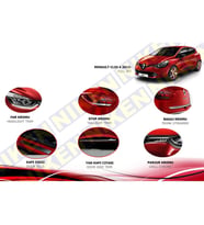 RENAULT CLİO 4 HB FULL KROM SET 2012 Ve ÜZERİ