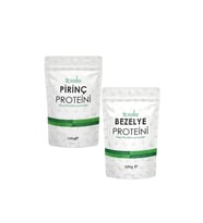 Bezelye ve Pirinç Protein Tozu 100gr // Yüksek Protein Oranı // %86 - %80 Protein