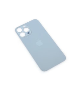 Iphone 13 Pro Max Batarya Pil Kapağı - Mavi
