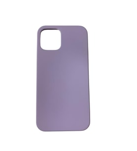 iPhone 12 ile Uyumlu Cappy Silikon Kılıf Lila