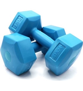 3KG PLASTİK KÖŞELİ DAMBIL 2 PARÇA (5680)