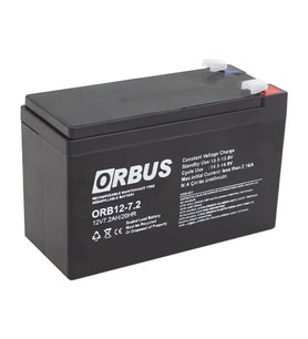 Orbus ORB12-7.2 12 Volt 7.2 Amper Akü (150x65x90 Mm)