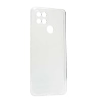 Oppo A15S Kılıf Zore Kamera Korumalı Süper Silikon Kılıf (Renksiz)