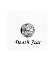 Star Wars Death Star Klips Charm 925 Ayar Gümüş