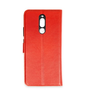 Xiaomi Mi 8 Trend S Plus Kapaklı Kılıf - Kırmızı