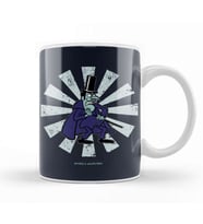 Snidely Whiplash Retro Japanese Kupa Bardak Porselen