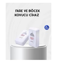 Mey İthalat® Fare, Sivrisinek ve Böcek Kovucu Ultrasonik Cihaz – Güvenli ve Kimyasalsız Çözüm