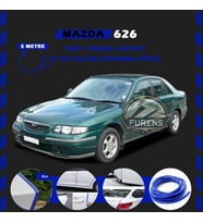 Mazda 626 Oto Araç Kapı Koruma Fitili 5metre Parlak Mavi Renk