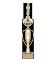 ODAK KUPA - Figürlü Kupalar - Mezuniyet Kadın Figürlü Kupalar FG-074 C - 48 cm