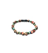 JTSS24DOB1426 JANTİ UNISEX BİLEKLİK JADE PIRLANTA KESİM SODALİT HEMATİT DOĞALTAŞ TASARIM GARANTİLİ