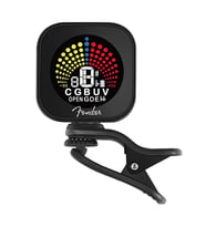 Fender 0239961000 Flash 2.0 Şarj Edilebilir Akort Cihazı Pil Değiştirme Derdine Son Veren USB Şarjlı Hassas Clip-On Tuner