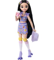 Barbie Rüya Arkadaşlar Bebek Ve Aksesuarları, Eklemleri Bükülebilen, Siyah Saçlı, Patenci Renee Bebe (Çok Renkli)