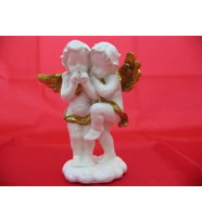 HEDİYELİK › KARIŞIK › Melek Figürler-QQC MELEK ÇİFTİ>>8X5X11.5 CM.