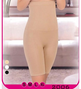 Ten Kadın Göğüs Altı Yüksek Bel Uzun Paçalı Toparlayıcı Korse S-XL 2006