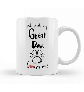Great Dane Mom 01 Kupa Bardak Porselen