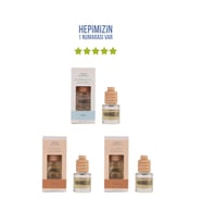 Sakız + 2x Odunsu Araç Parfümü 8 ml (Standart)