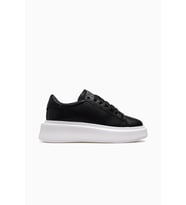 Lufian Grace Kadın Deri Sneaker Ayakkabı 26y 121230109 Siyah