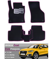 AUDİ Q2 (2016-2020) Uyumlu EVA Paspas Tam Set–Araca Özel,Su Geçirmez,Hızlı ve Kolay Montaj