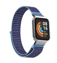 Xiaomi Redmi Watch (Mi Watch Lite) Uyumlu Kordon Hasır Örgü Cırt Cırtlı Zore KRD-61 Kayış