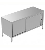 Electrolux Professional Sıcaklık Dolabı, 1 Ara Raf Ve 2 Kayar Kapılı, Fanlı Isıtma, Sırtsız - 1800 Mm, Plus GTC1800E
