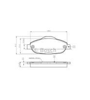 Bos-0986495266 Ön Fren Balatası 3008 2009 - 2015 308 20...