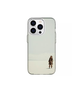 IPHONE 14 PRO MAX UYUMLU ÖZEL KAPTAN JACK SPARROW TASARIMLI LÜKS SİLİKON KILIF (Çok Renkli)