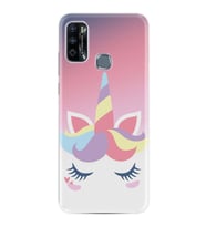 Infınıx Hot 9 Play Kılıf Silikon Desen Özel Seri Sweety Unicorn 1737