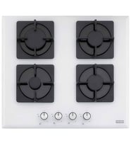 FRANKE SMART LINEAR SQUARE FHNS 604 4G WH C Beyaz Cam Ocak