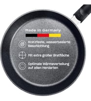 Fissler Adamant Comfort Tava ( Ø 24 Cm ), Yapışmaz Kaplamalı Alüminyum Tava - Siyah