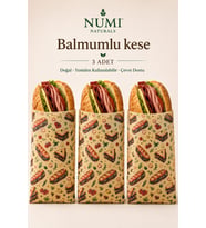 Balmumlu Sandviç Keseleri – Yeniden Kullanılabilir, Doğal Kumaş, Çevre Dostu