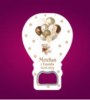Kişiye Özel Açacak Magnet Doğum Günü Organizasyon Baby Shower Bebek İçin