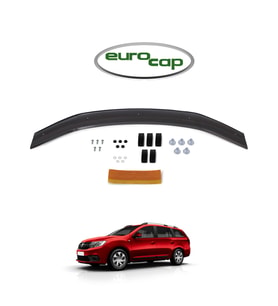 EUROCAP Dacia Logan MCV Ön Kaput Koruma Rüzgarlık 3mm (ABS) 2013›