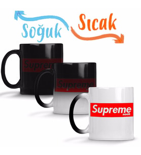 Supreme Noob Sihirli Kupa Bardak Porselen