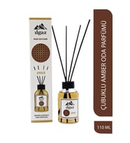 Misk Amber Oda Kokusu Bambu Çubuklu Oda Parfümü 110 Ml Kalıcı Amber Oda Kokusu