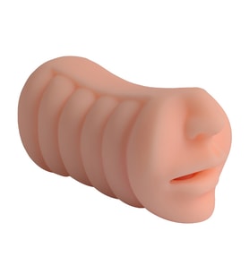 LilituShop 3 Boyutlu Suni Oral Mastürbatör - Sweet Tongue