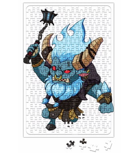 Dota 2 Spirit Breaker Barathrum Puzzle 240 Parça Yapboz