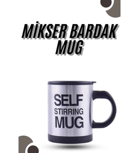 Karıştırıcı Özellikli Mikser Kupa Bardak Kompakt Taşınabilir Mug